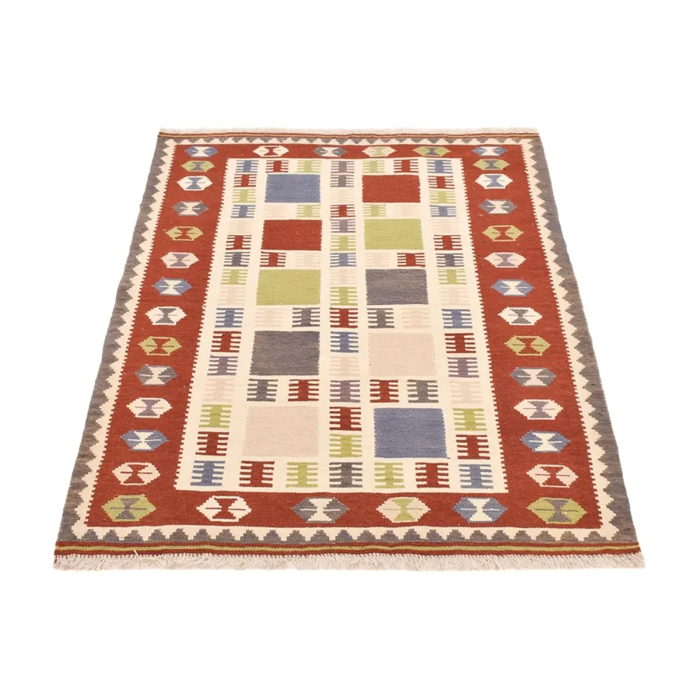 Kelimteppe - Orientalsk - 146 x 102 cm - flerfarget