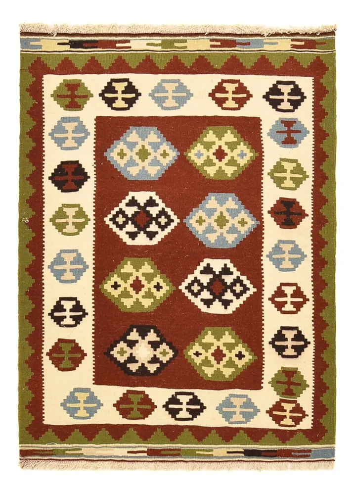 Kelimteppe - Orientalsk - 146 x 103 cm - flerfarget