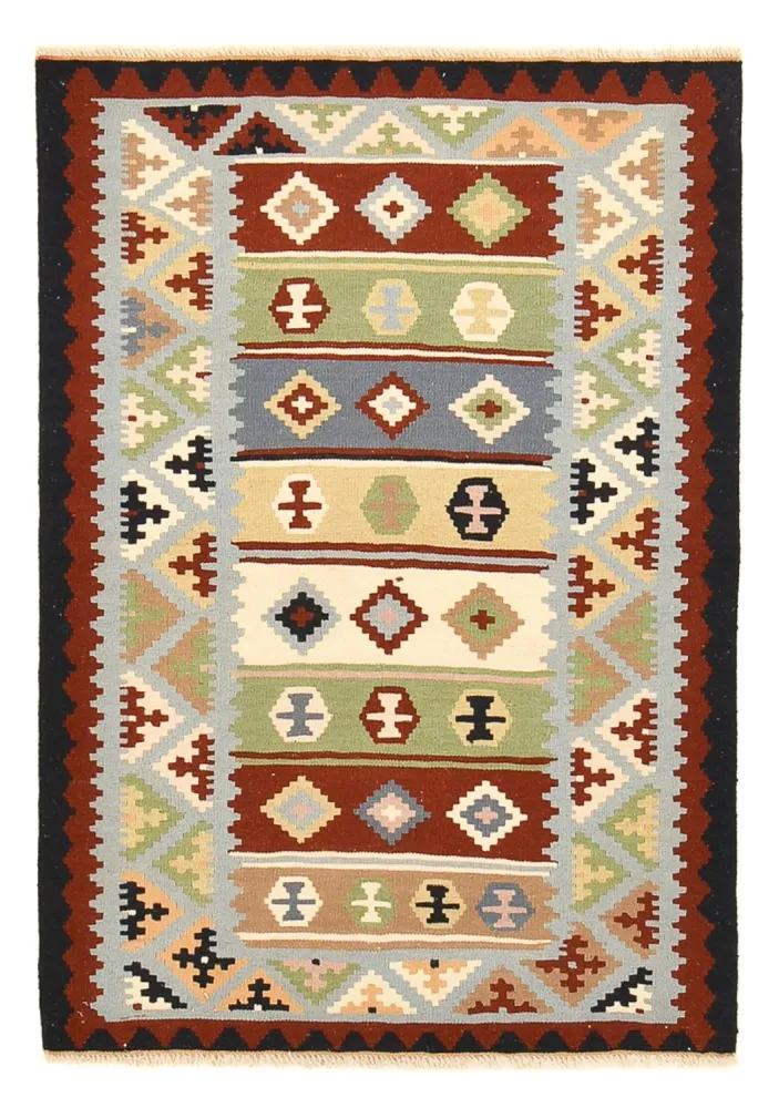 Kelimteppe - Orientalsk - 146 x 103 cm - flerfarget