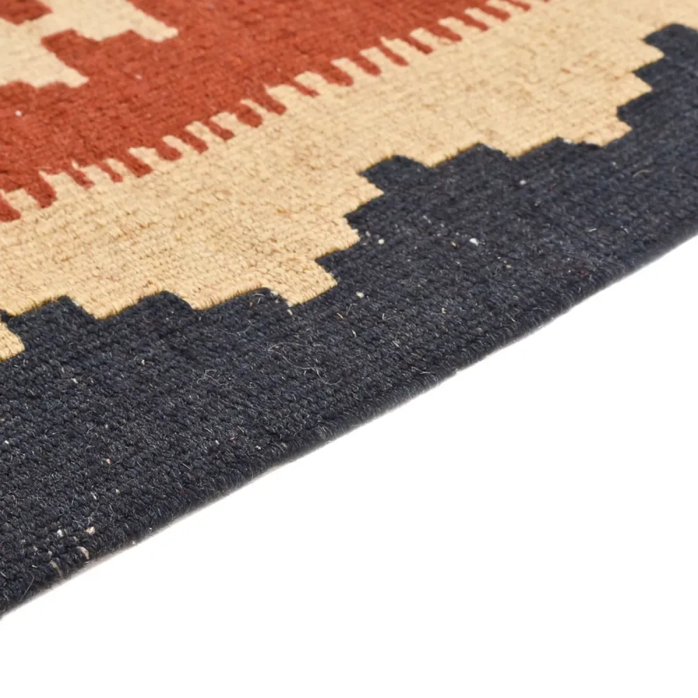 Kelimteppe - Orientalsk - 146 x 104 cm - flerfarget