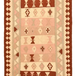 Kelimteppe - Orientalsk - 147 x 100 cm - flerfarget
