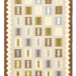 Kelimteppe - Orientalsk - 147 x 100 cm - flerfarget