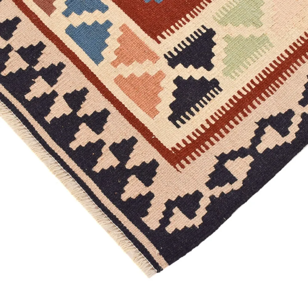 Kelimteppe - Orientalsk - 147 x 102 cm - flerfarget