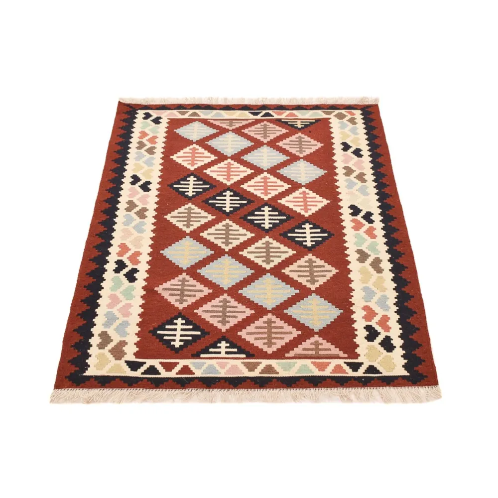 Kelimteppe - Orientalsk - 147 x 103 cm - flerfarget