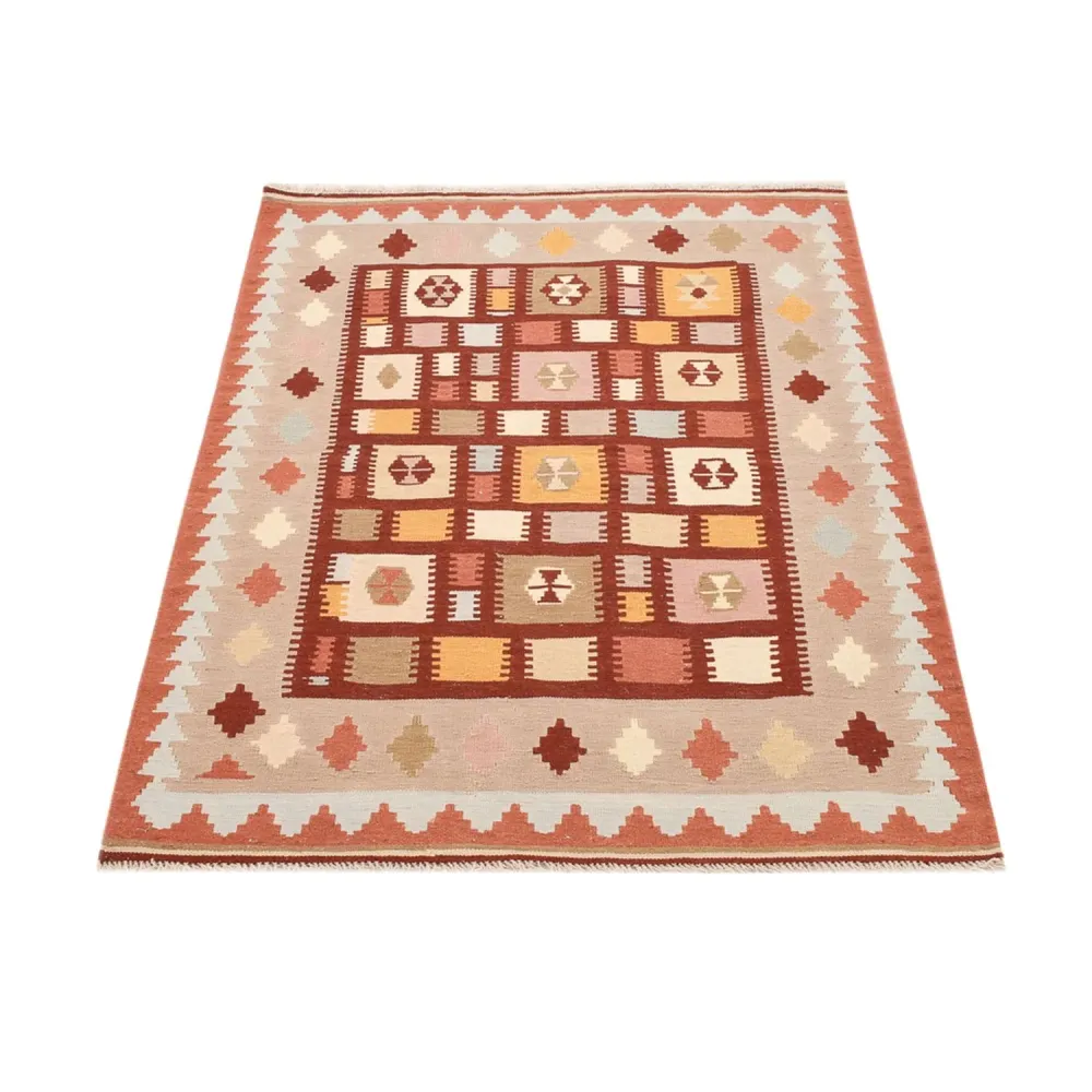 Kelimteppe - Orientalsk - 147 x 103 cm - flerfarget