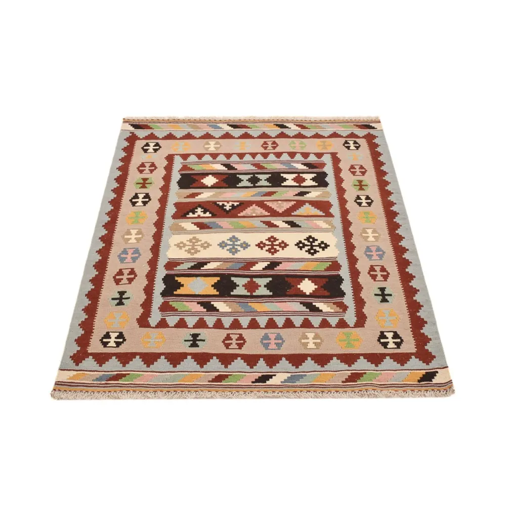 Kelimteppe - Orientalsk - 147 x 105 cm - flerfarget