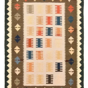Kelimteppe - Orientalsk - 147 x 97 cm - flerfarget