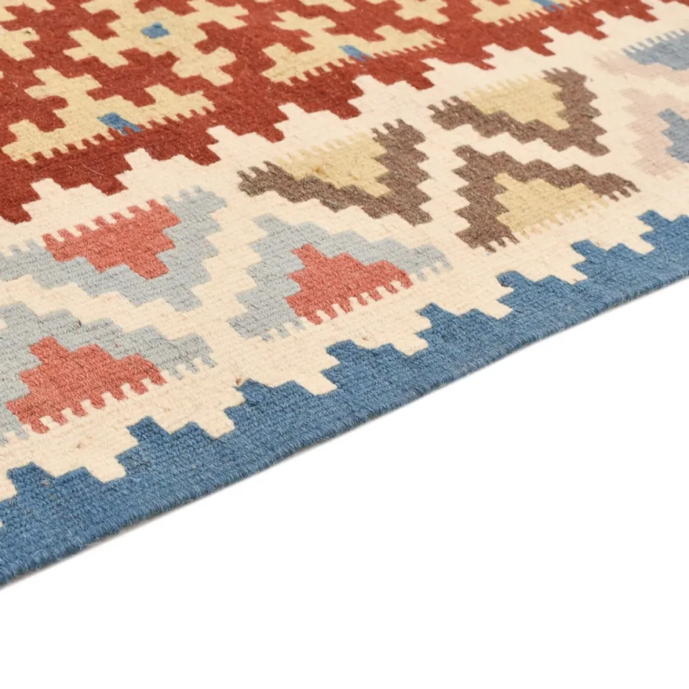 Kelimteppe - Orientalsk - 147 x 98 cm - flerfarget
