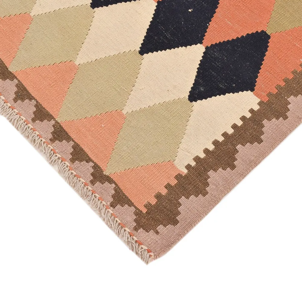 Kelimteppe - Orientalsk - 147 x 97 cm - flerfarget