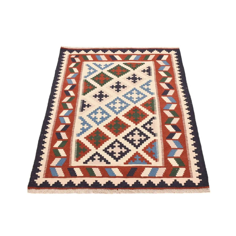 Kelimteppe - Orientalsk - 148 x 100 cm - flerfarget