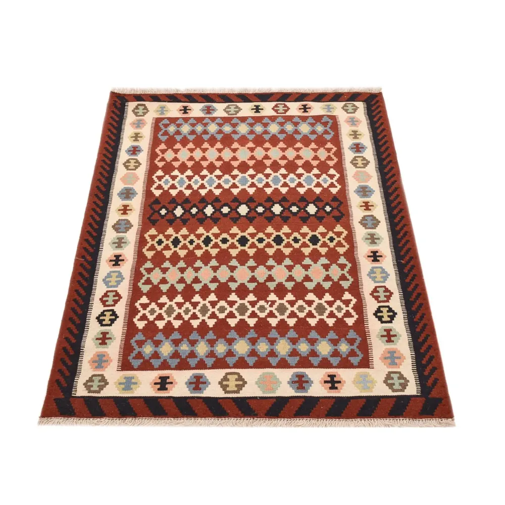 Kelimteppe - Orientalsk - 148 x 100 cm - flerfarget