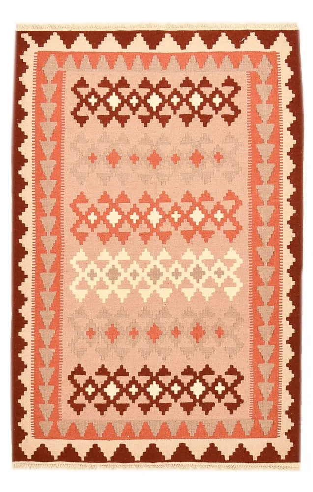 Kelimteppe - Orientalsk - 150 x 100 cm - flerfarget