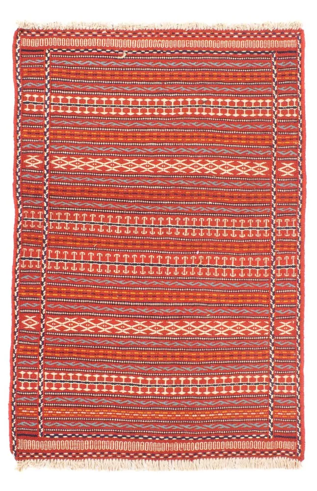 Kelimteppe - Orientalsk - 150 x 100 cm - flerfarget
