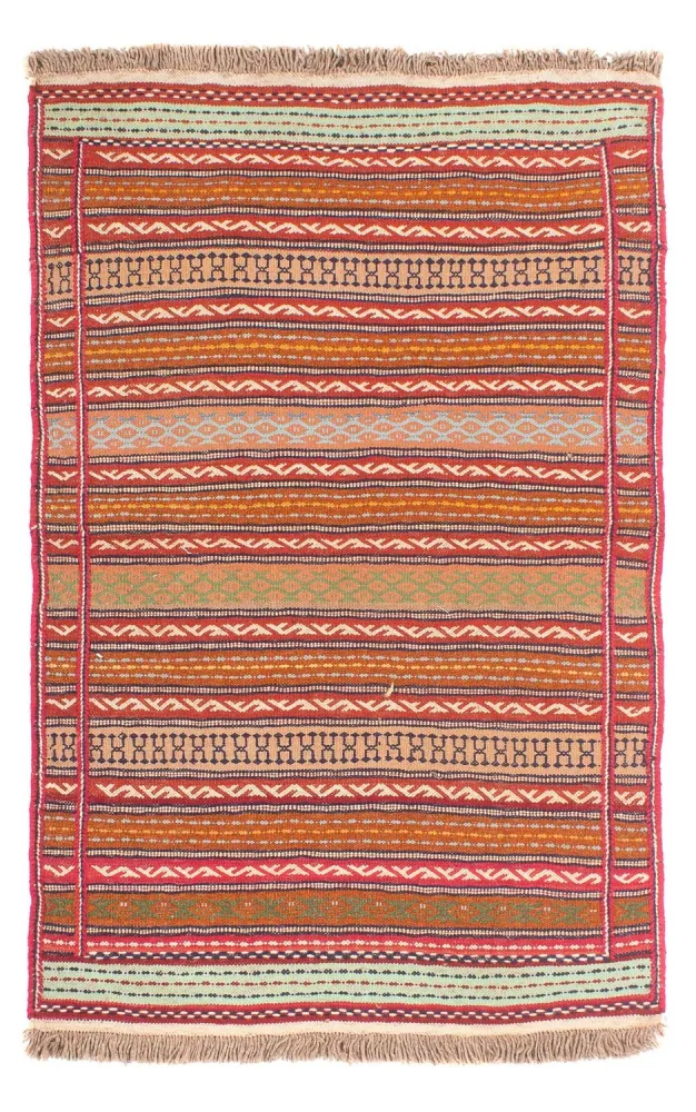 Kelimteppe - Orientalsk - 150 x 100 cm - flerfarget