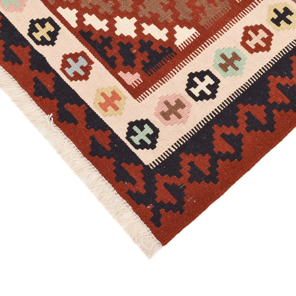 Kelimteppe - Orientalsk - 150 x 100 cm - flerfarget