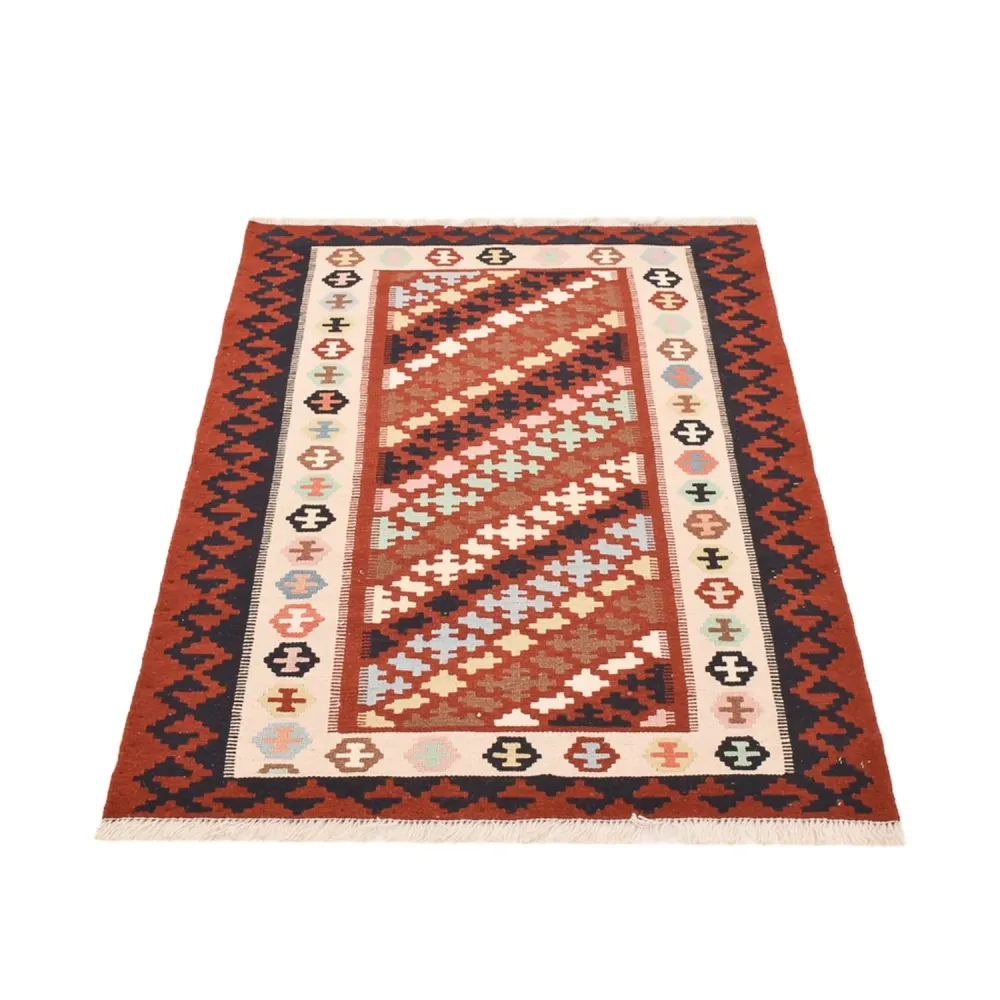 Kelimteppe - Orientalsk - 150 x 100 cm - flerfarget