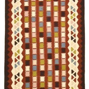 Kelimteppe - Orientalsk - 150 x 100 cm - flerfarget