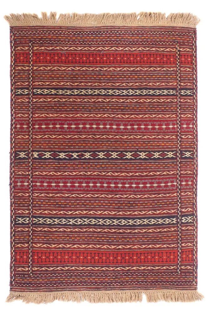 Kelimteppe - Orientalsk - 150 x 100 cm - flerfarget