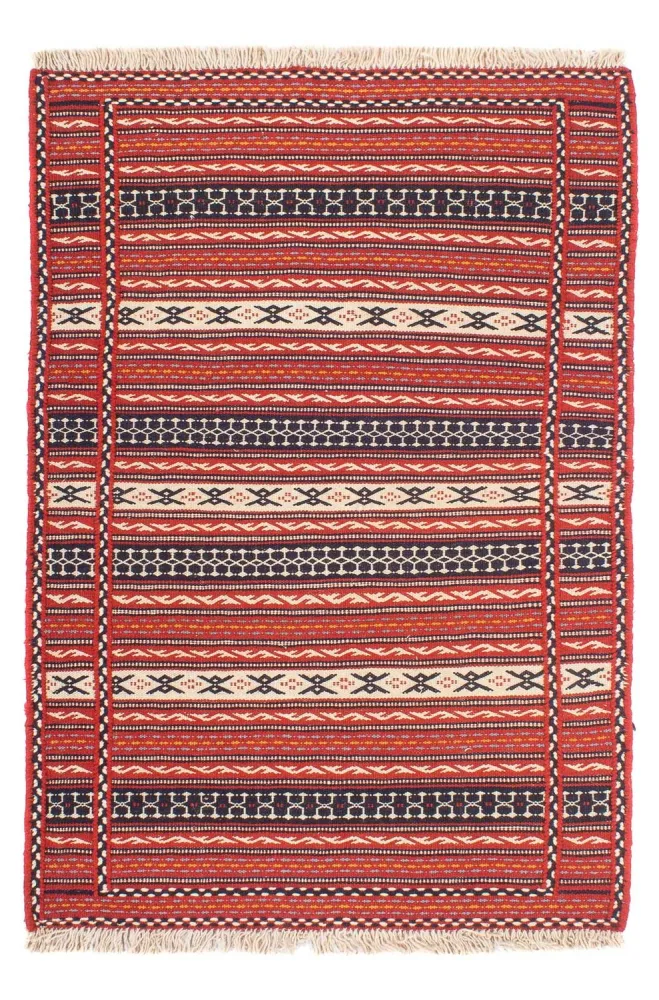 Kelimteppe - Orientalsk - 150 x 100 cm - flerfarget