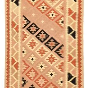 Kelimteppe - Orientalsk - 150 x 100 cm - flerfarget