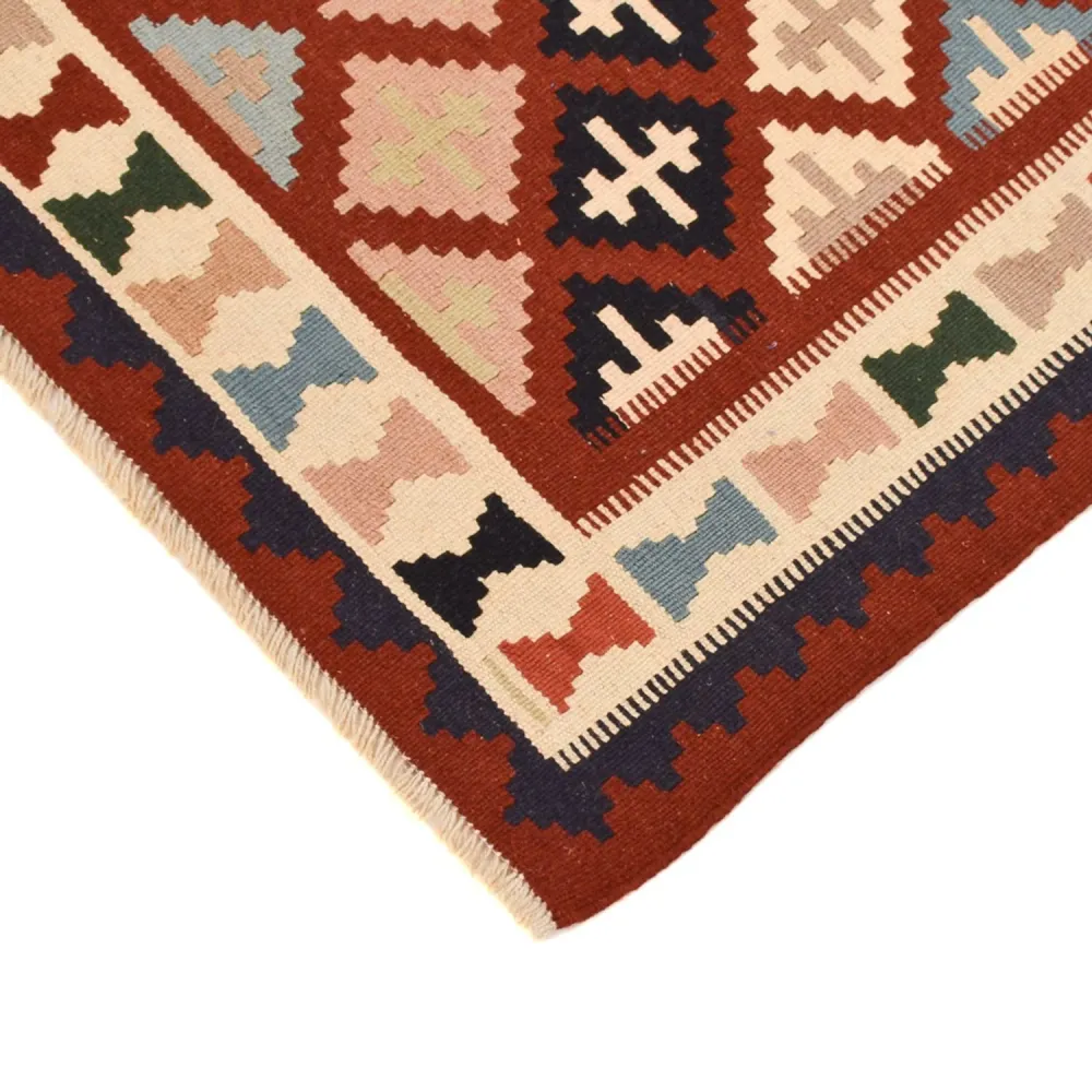 Kelimteppe - Orientalsk - 150 x 100 cm - flerfarget