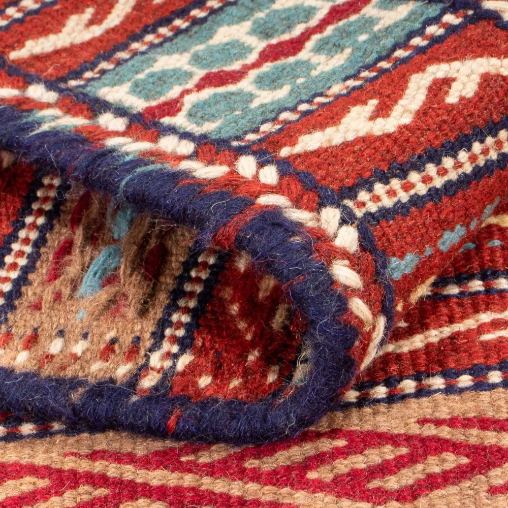 Kelimteppe - Orientalsk - 150 x 100 cm - flerfarget