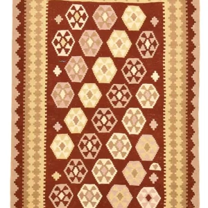 Kelimteppe - Orientalsk - 150 x 100 cm - flerfarget