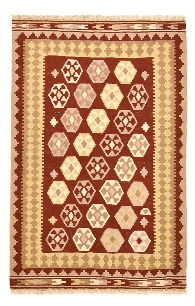 Kelimteppe - Orientalsk - 150 x 100 cm - flerfarget