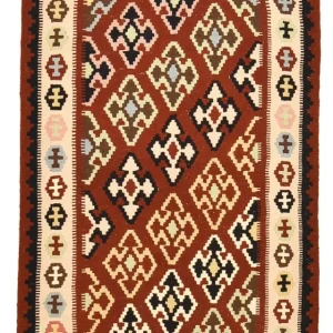 Kelimteppe - Orientalsk - 150 x 102 cm - flerfarget
