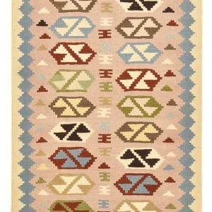 Kelimteppe - Orientalsk - 150 x 102 cm - flerfarget