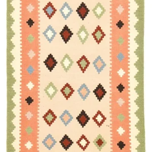 Kelimteppe - Orientalsk - 150 x 102 cm - flerfarget