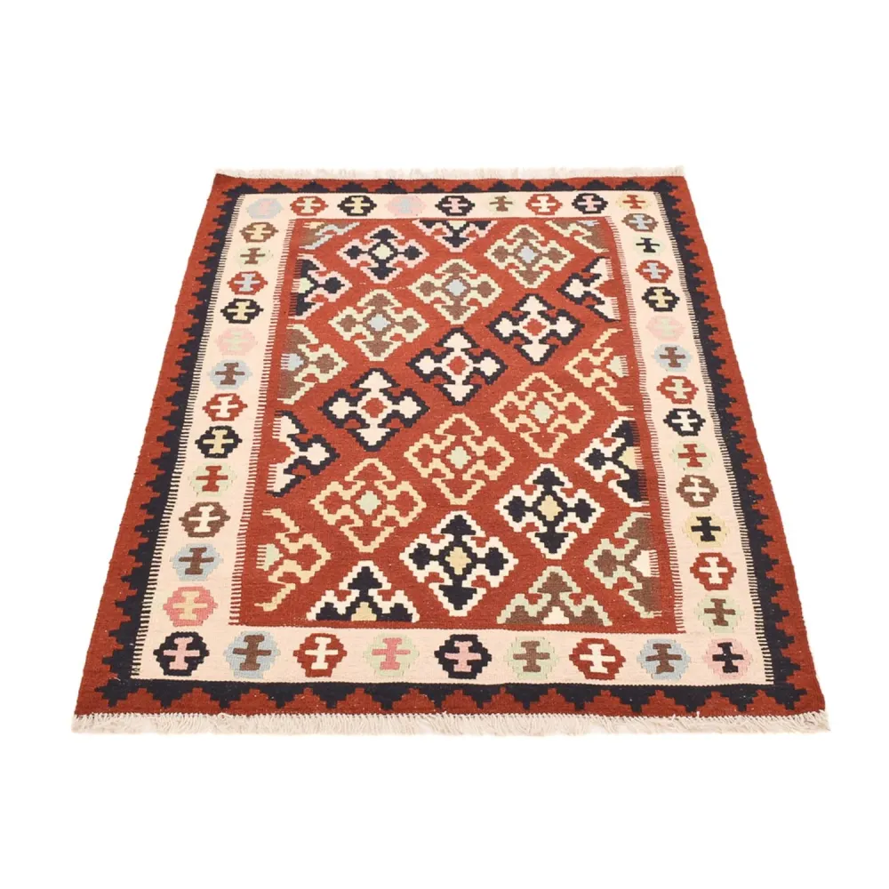 Kelimteppe - Orientalsk - 150 x 102 cm - flerfarget