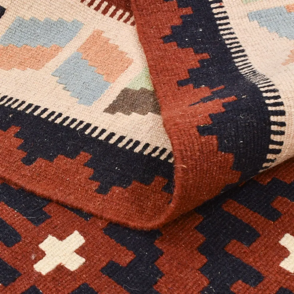 Kelimteppe - Orientalsk - 150 x 104 cm - flerfarget