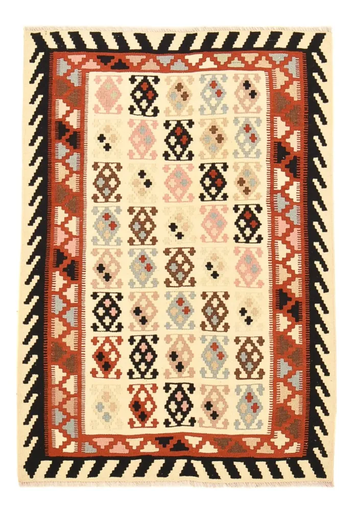 Kelimteppe - Orientalsk - 150 x 105 cm - beige