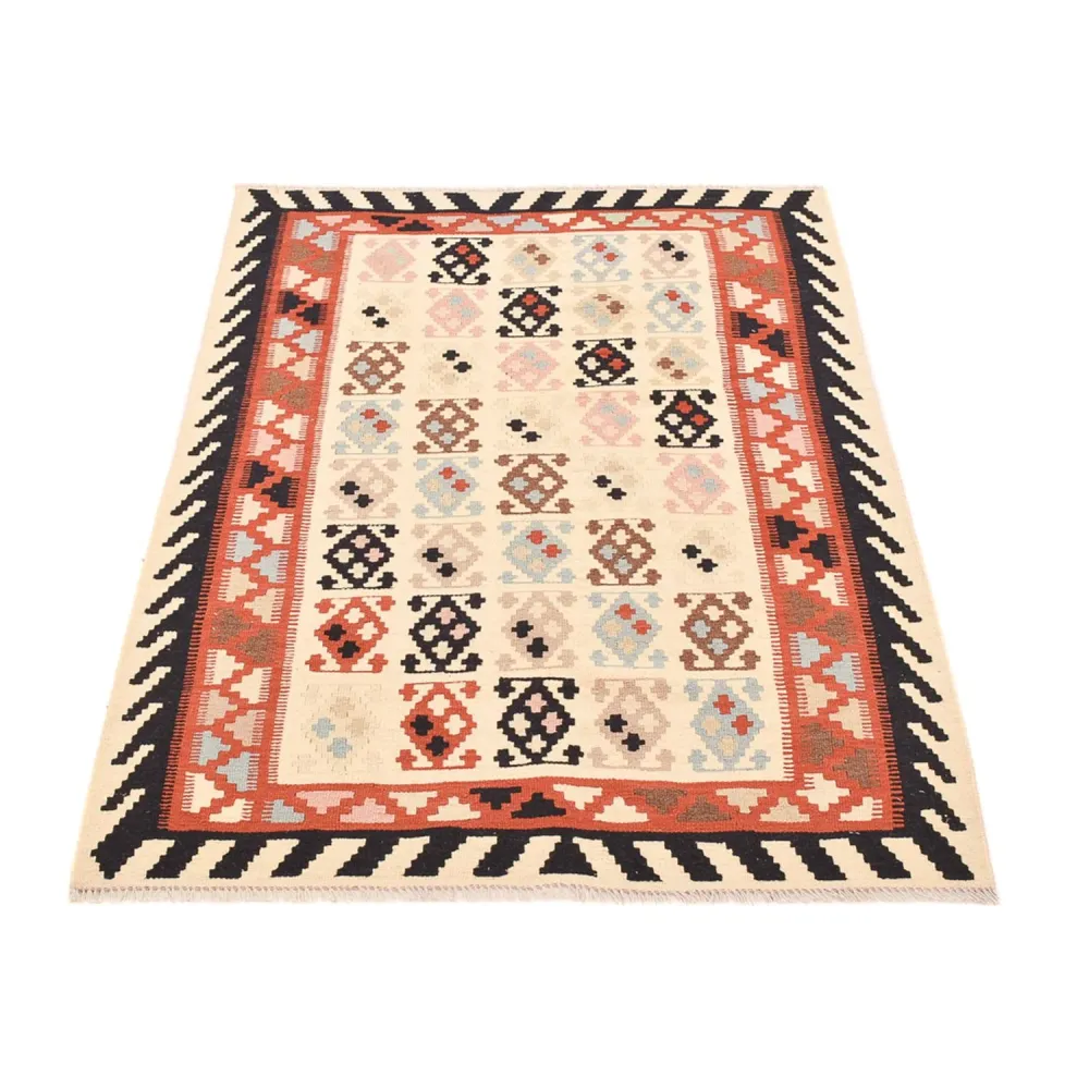 Kelimteppe - Orientalsk - 150 x 105 cm - beige