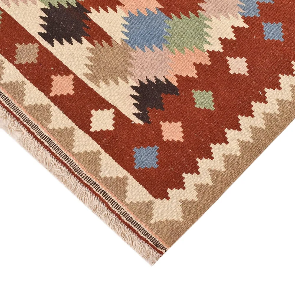 Kelimteppe - Orientalsk - 150 x 105 cm - flerfarget
