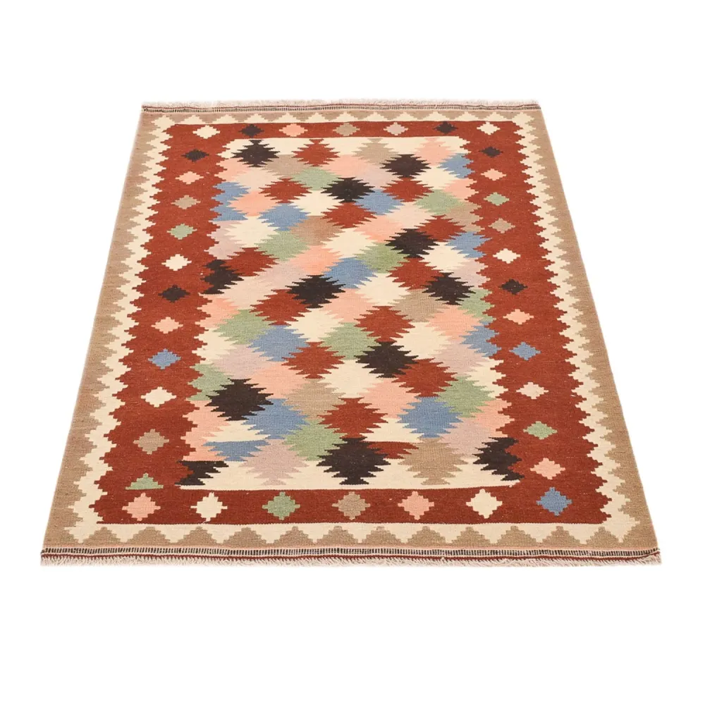 Kelimteppe - Orientalsk - 150 x 105 cm - flerfarget