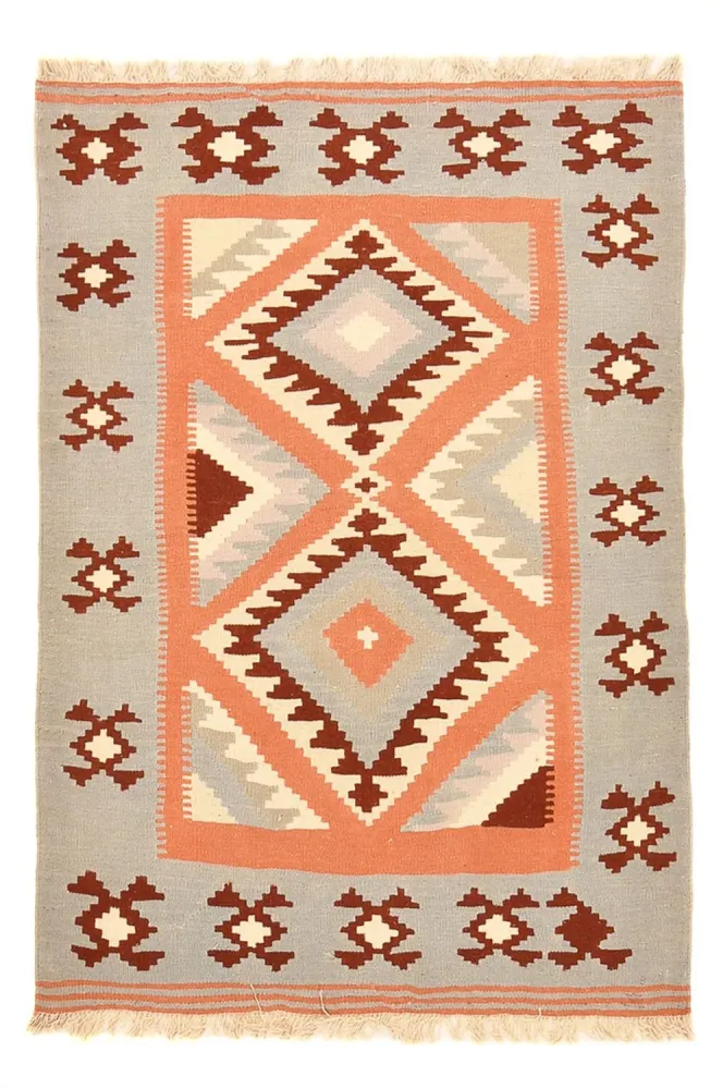 Kelimteppe - Orientalsk - 150 x 105 cm - flerfarget