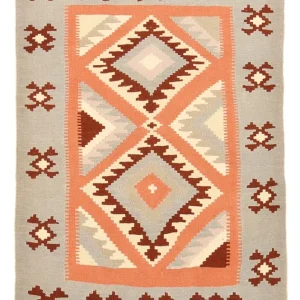 Kelimteppe - Orientalsk - 150 x 105 cm - flerfarget