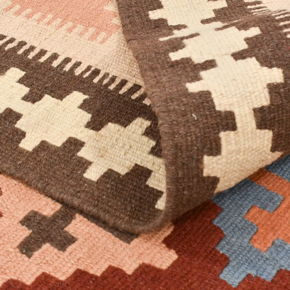 Kelimteppe - Orientalsk - 150 x 105 cm - flerfarget