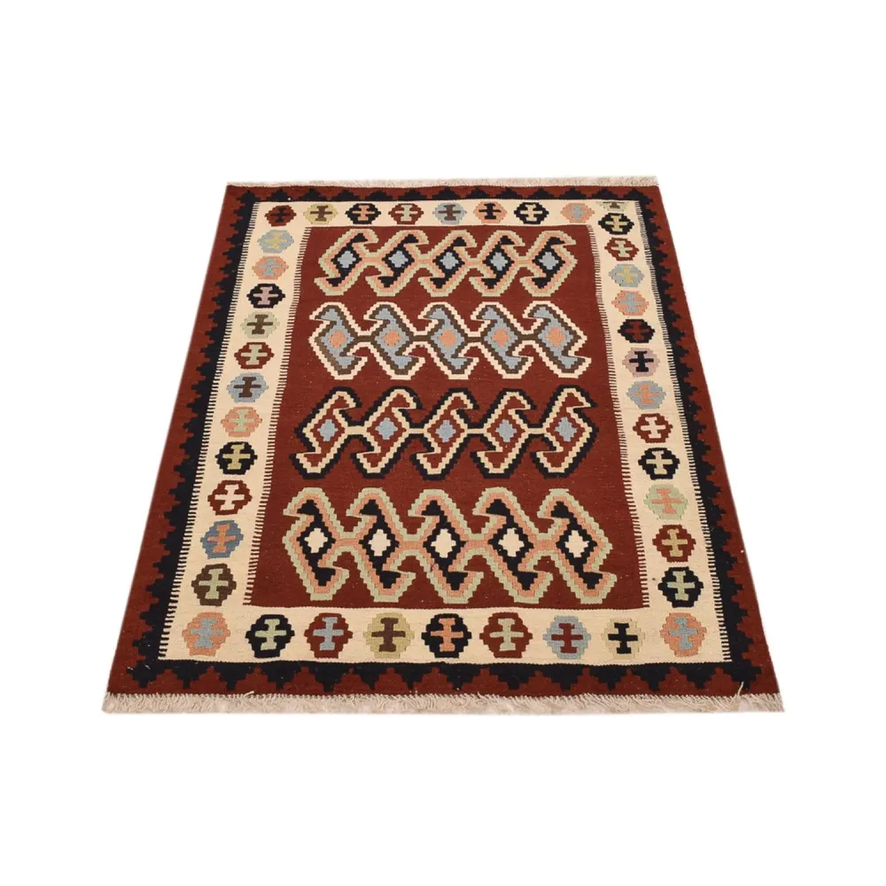 Kelimteppe - Orientalsk - 150 x 105 cm - flerfarget