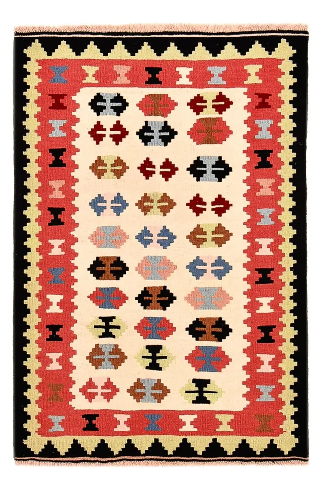 Kelimteppe - Orientalsk - 150 x 105 cm - flerfarget