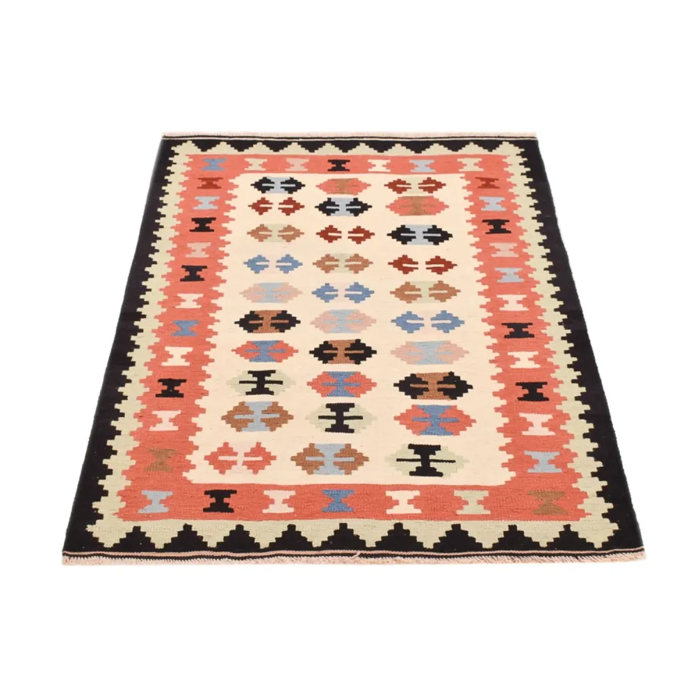 Kelimteppe - Orientalsk - 150 x 105 cm - flerfarget