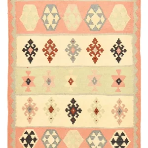 Kelimteppe - Orientalsk - 150 x 105 cm - flerfarget