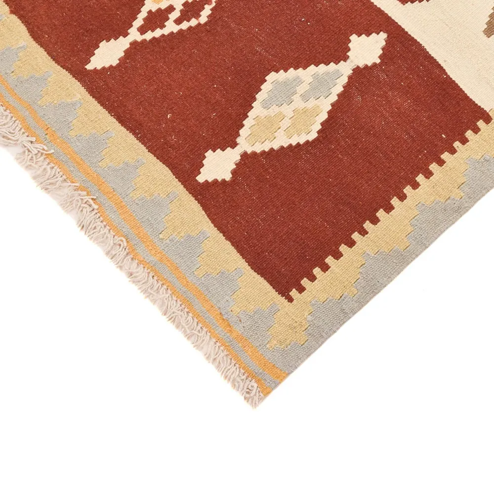 Kelimteppe - Orientalsk - 150 x 106 cm - flerfarget