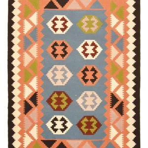 Kelimteppe - Orientalsk - 150 x 107 cm - flerfarget