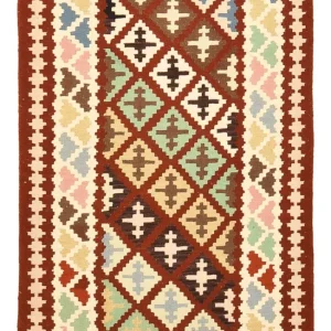 Kelimteppe - Orientalsk - 150 x 98 cm - flerfarget