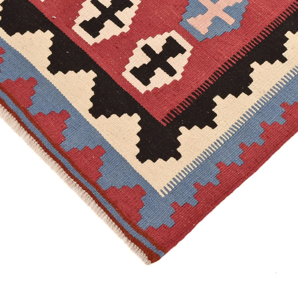 Kelimteppe - Orientalsk - 150 x 98 cm - flerfarget