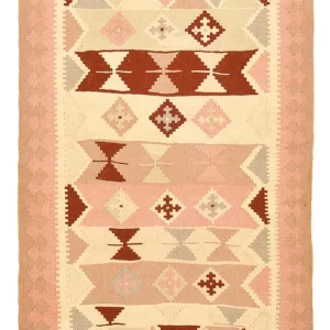 Kelimteppe - Orientalsk - 152 x 100 cm - flerfarget