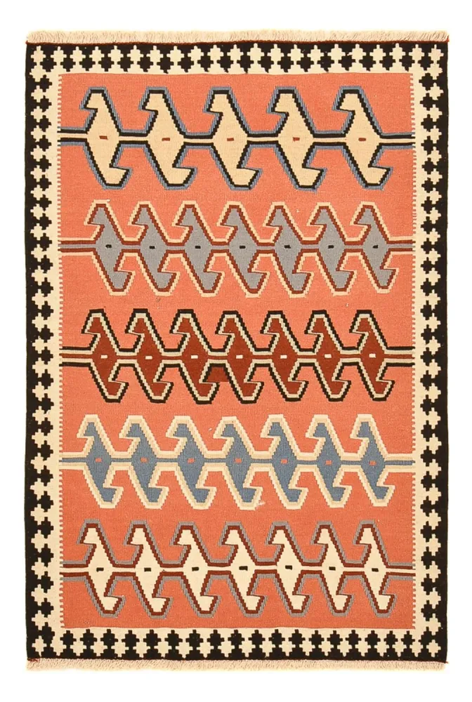 Kelimteppe - Orientalsk - 152 x 104 cm - flerfarget